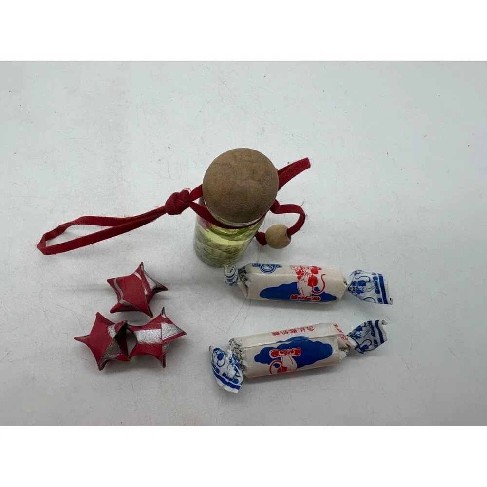 Mini Love Gift Box Set Car Hanging Diffuser Bottle Origami Stars White Rabbit